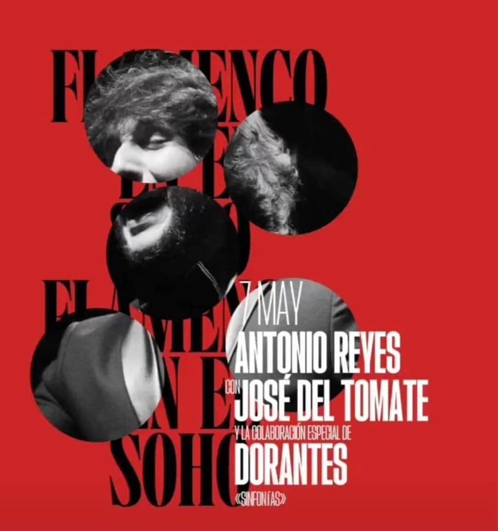 DeFlamenco.comのインスタグラム：「Antonio Reyes & José del Tomate & Dorantes con "Sinfonías" el próximo 7 de mayo - Flamenco en el Soho - Málaga   @antonio_reyes_montoya_ @josedeltomate @dorantes_musico @vivepasionflamenca」