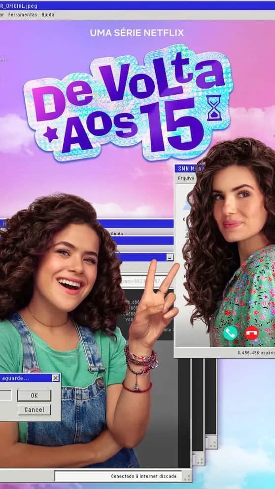 Camila Queirozのインスタグラム：「É spoiler de De Volta aos 15 que vocês querem??? Pronto! A patroa @netflixbrasil tá soltando vários spoilers hoje e resolveu atender os pedidos de vocês!  Esses são os primeiros minutos da nossa 2a temporada! E aí? Animados??」