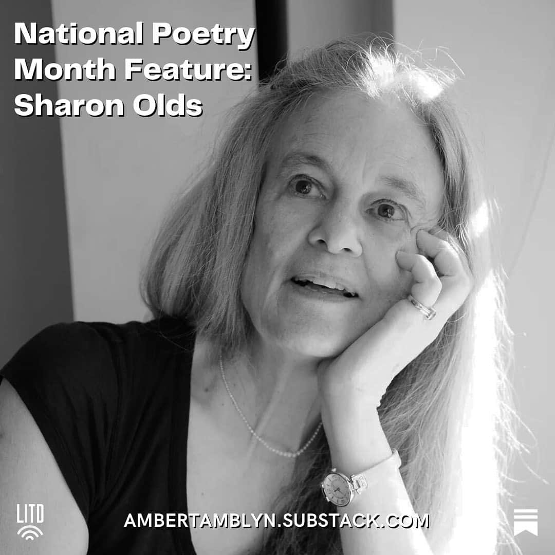 アンバー・タンブリンのインスタグラム：「This month at Listening in the Dark, we’re featuring interviews, writing prompts, and exercises from some of the most gifted poets today. First up: the legendary Sharon Olds.   If you haven’t signed up to be a subscriber yet, today just might be the day! You don’t need to be a budding poet to enjoy what we have to offer this month—these prompts and posts are for anyone looking to deepen their creative writing. Link in bio.  #NationalPoetryMonth #SharonOlds」