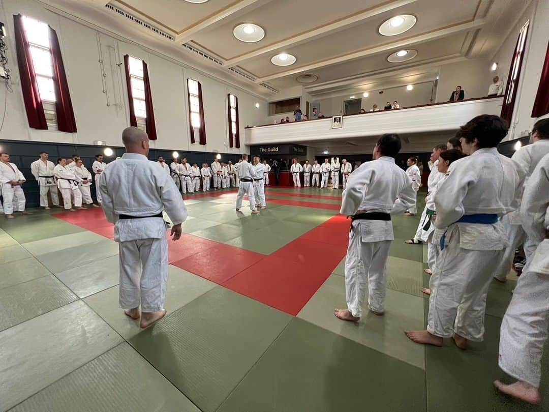 海老沼匡のインスタグラム：「St Ives Easter Course🥋🇬🇧  #Judo #StIves #CornWall #Easter🥚 #Stone 7-8th April」