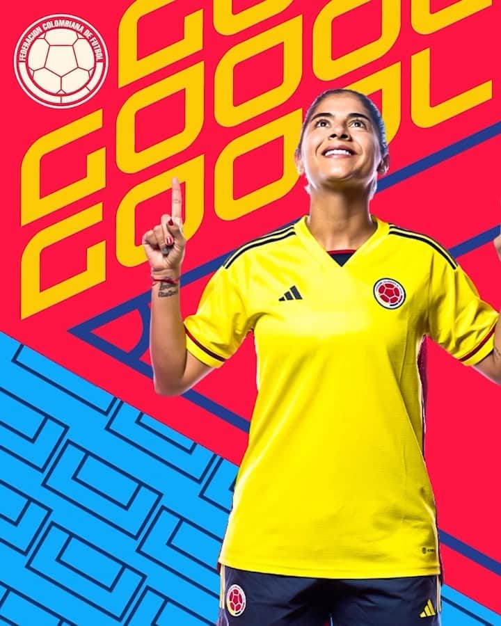 サッカー コロンビア代表チームのインスタグラム：「⏱️ 76’ Goooooooooool de @catausme, Gooooooool de Colombiaaaaaa.  🇨🇴 1 - 1 🇮🇹  #TodosSomosColombia🇨🇴」