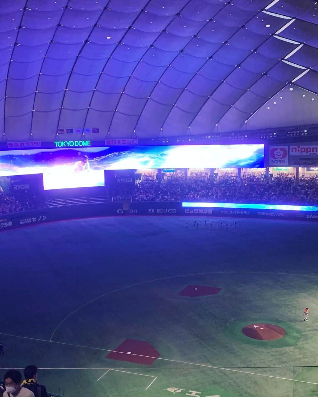 伊阪達也さんのインスタグラム写真 - (伊阪達也Instagram)「#巨人阪神戦  #伝統の一戦🐯  ドームに観に行くと毎回負ける！ サトテル頑張って！」4月12日 12時50分 - tatsuyawr250x