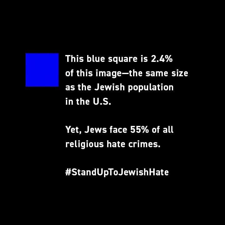 アイシャ・タイラーさんのインスタグラム写真 - (アイシャ・タイラーInstagram)「Hate has no place in this country. We must put an end to antisemitism, together. #🟦 #StandUpToJewishHate StandUpToJewishHate.org」4月12日 11時21分 - aishatyler