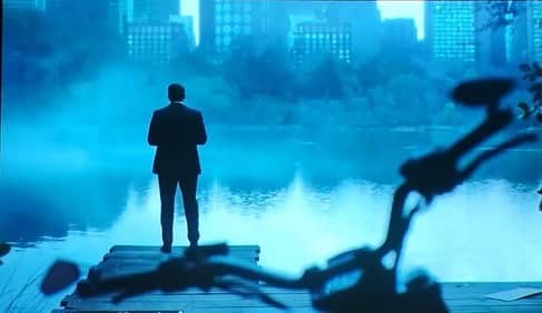 ミーシャ・コリンズのインスタグラム：「It's in my contract. I only work on shows with docks on lakes. #cwgothamknights」