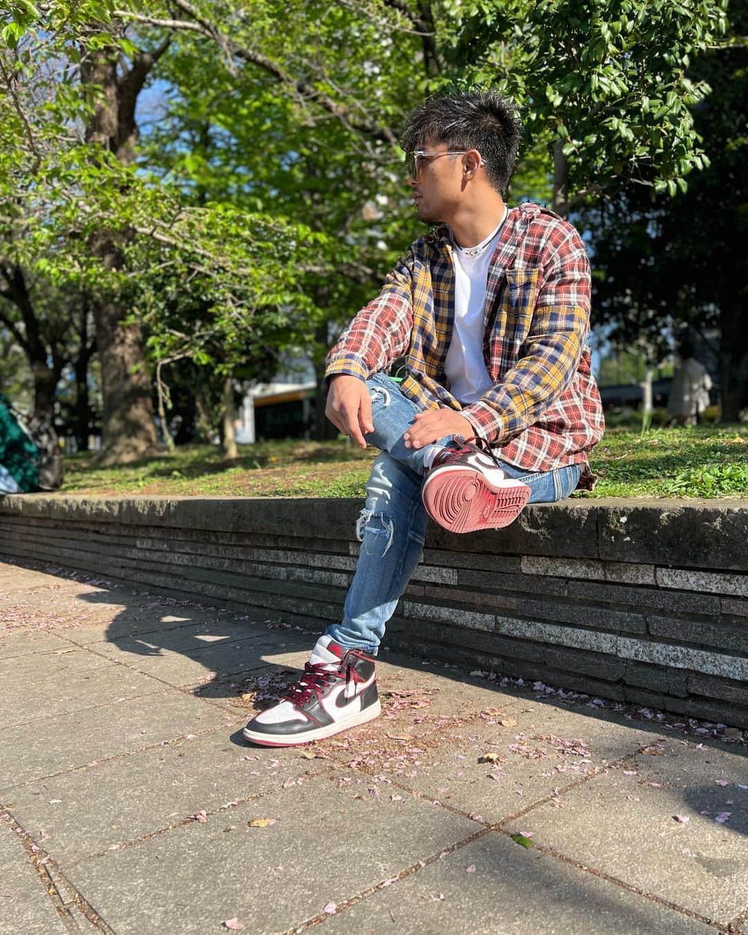 のインスタグラム：「暖かくなってきて最高だわ。  最近は本当にいいことが立て続けに起きてる。 感謝が多すぎる  全ての事に感謝を忘れずに。  #季節 #出会い #感謝」