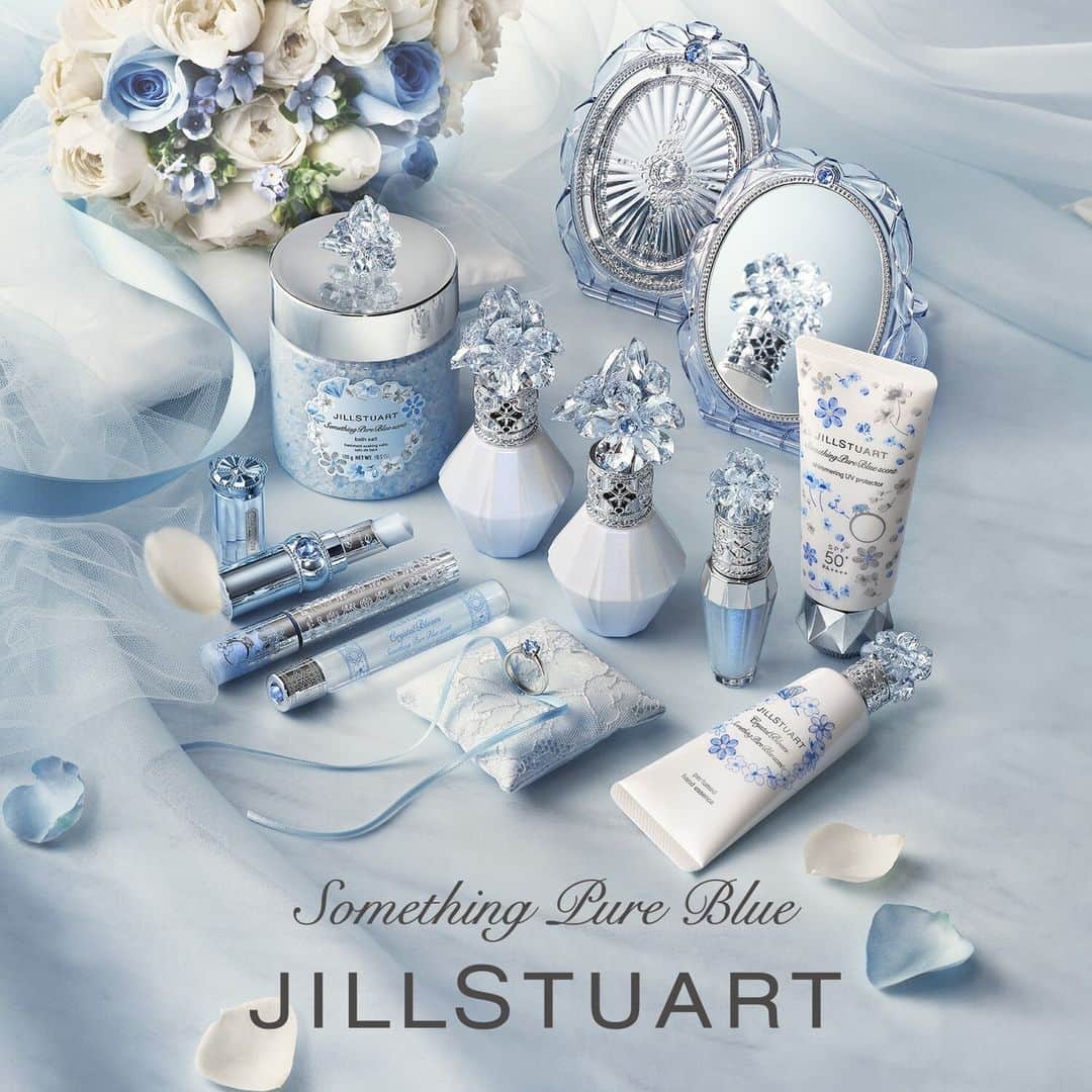 JILLSTUART BEAUTYのインスタグラム：「JILL STUART Something Pure Blue Limited items 〜My Dearest Blue Ring〜 4月28日(金)より発売 《4月14日(金)より予約開始》  今年の Crystal Bloom Something Pure Blue は、 二人をみちびくブルーダイヤモンドの指輪がテーマ。  未来への希望に満ちた限定コレクション。  #jillstuart #jillstuartbeauty #ジルスチュアート #サムシングブルー #サムシングピュアブルー #花嫁 #花嫁メイク #ウェディング #ギフト」