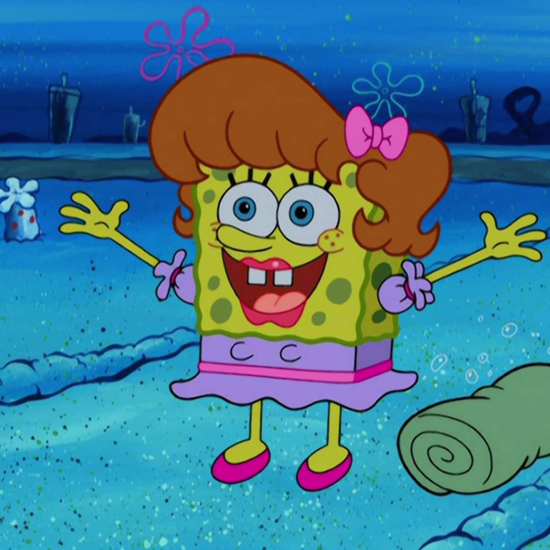 スポンジボブさんのインスタグラム写真 - (スポンジボブInstagram)「"my name is ummm... Girly Teengirl"」4月12日 4時45分 - spongebob