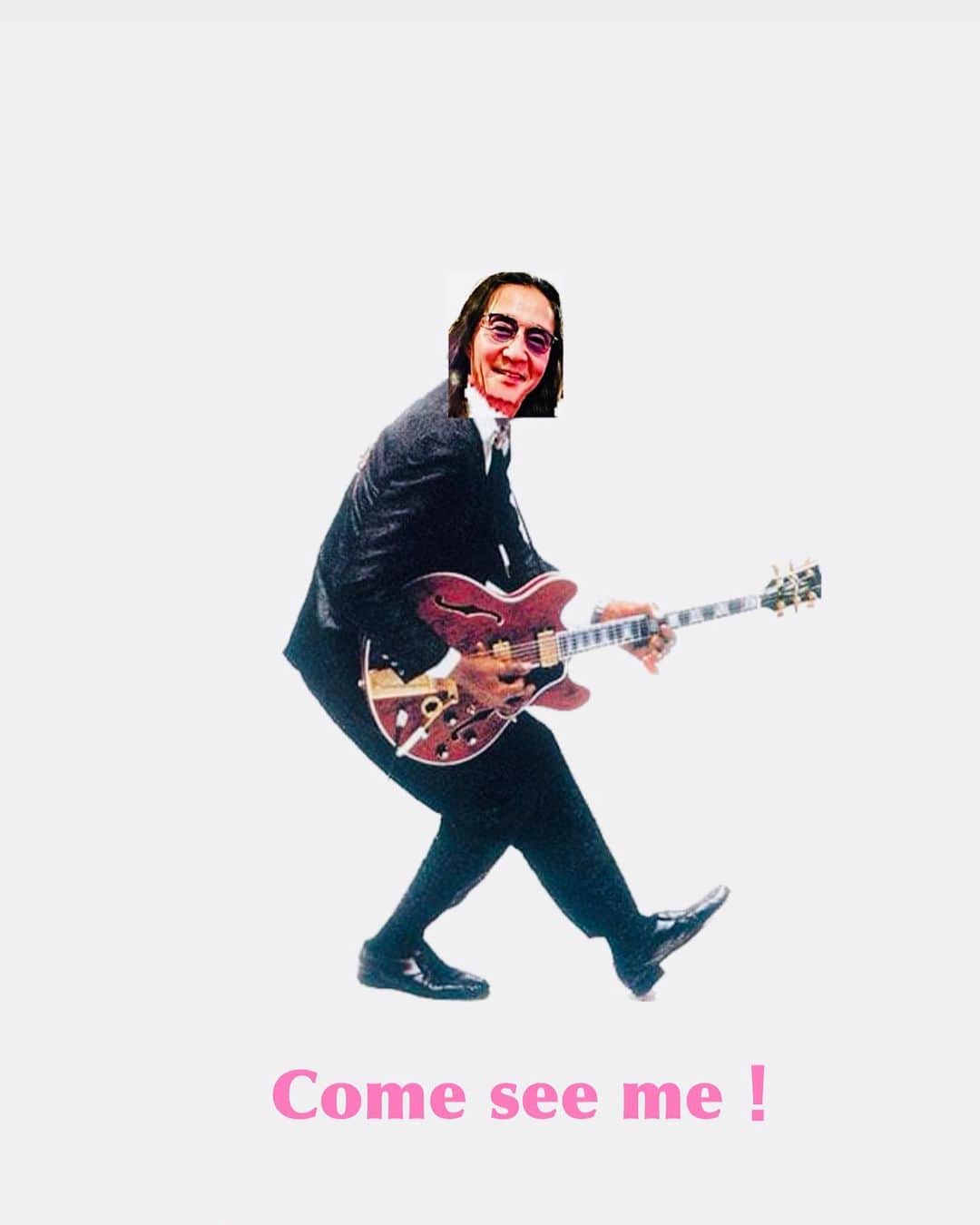 のインスタグラム：「.  🔴2023/04/16(sun)  三原康可弾語り🎸  🥃Bar "Smoky"  Yokohama  open18:00 start19:00  tip＋order  #三原康可 #Smoky #yokohama #noge」