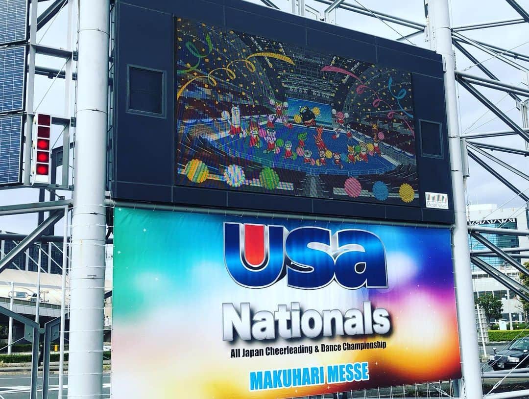 Hoshinokeiのインスタグラム：「この日は チアリーディングの USA大会へ 行ってきました☺️ #幕張メッセ#幕張」