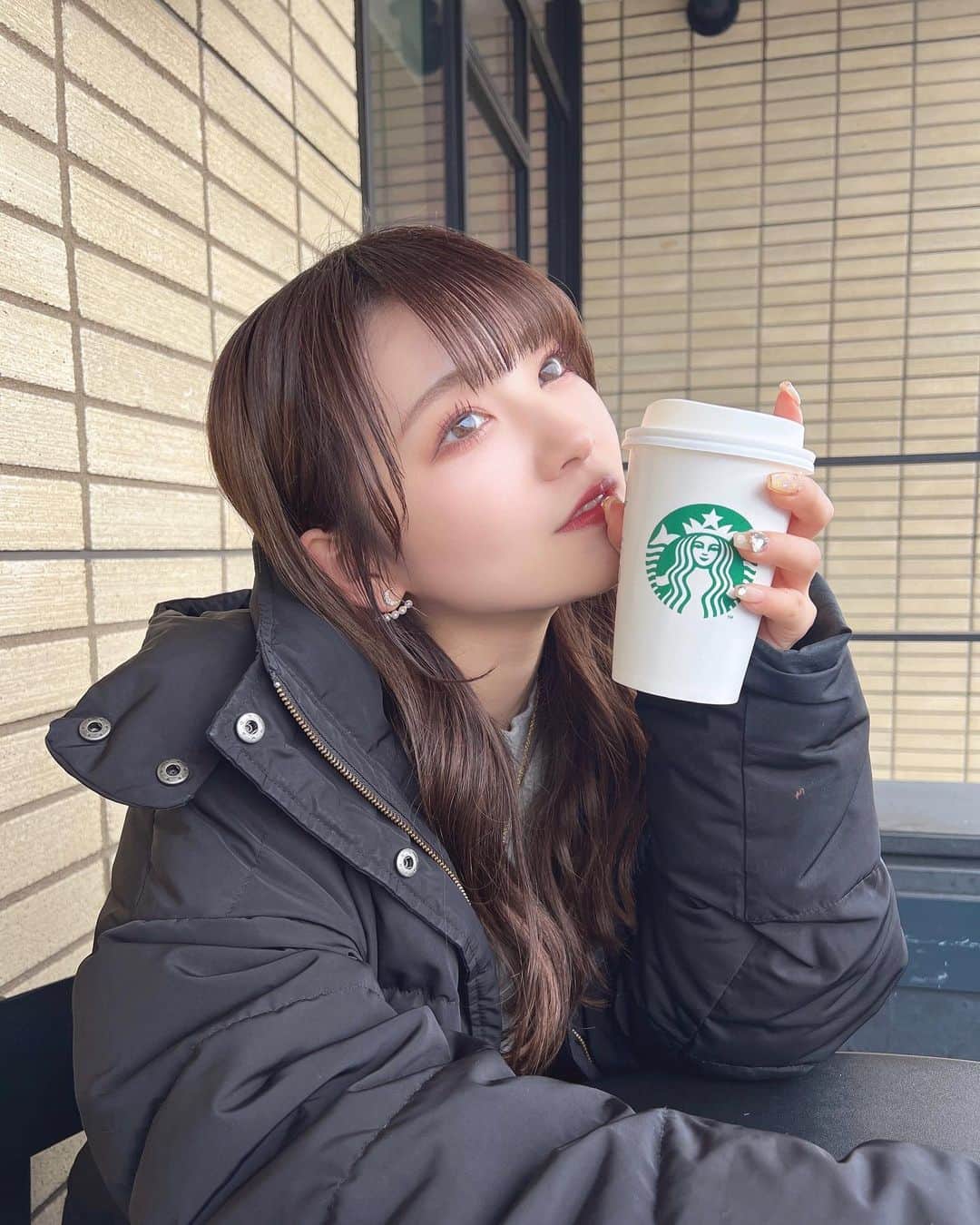 星野理沙のインスタグラム：「この写真お気に入りだからインスタにも載せちゃおーっと✌️ まつ毛が天才です！！！」