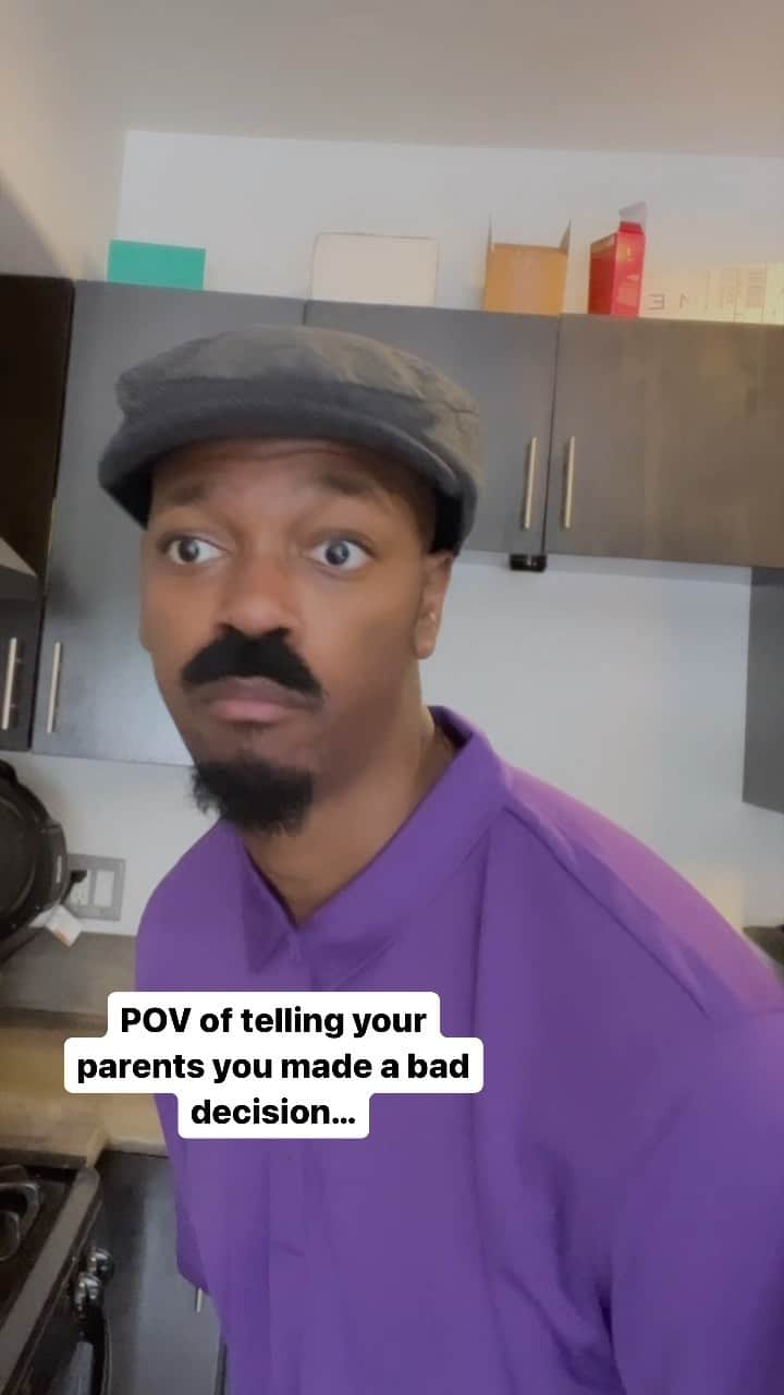Reggie COUZのインスタグラム：「It’s when they start “Mocking” you 😒.. Like bruh I don’t even sound like that ! 😂😂 LMAOO」