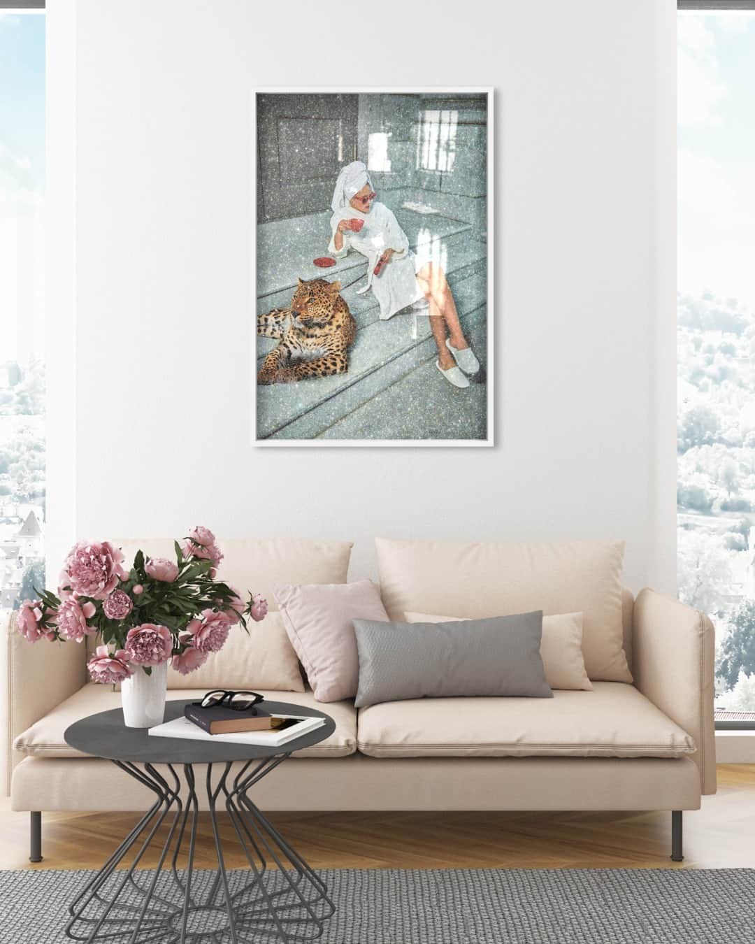 The Oliver Gal Artist Co.さんのインスタグラム写真 - (The Oliver Gal Artist Co.Instagram)「Mood on #nationalpetday 🐅☕️⁠ ⁠ ⁠ ⁠ Wall art featured,' Morning statement coffee'.⁠ ⁠ ⁠ ⁠ ⁠ ⁠ #olivergal #mood #wallart #savage #coffeeart #funart #savageart #miamiartist #framedacrylic #floralart #miamiart #acrylicwalldecor⁠ #modernhomedecor  #homedecorideas #geometrichomedecor #acrylicart #circularwallhanging #minimalistdecor #sculpturalart #acrylicdesign #circularwallart #homedecorinspo #wallsculpture #uniquedecor #acrylichomedecor #circularacrylicart⁠ #florals #fashionart #flowers」4月12日 10時00分 - olivergalart