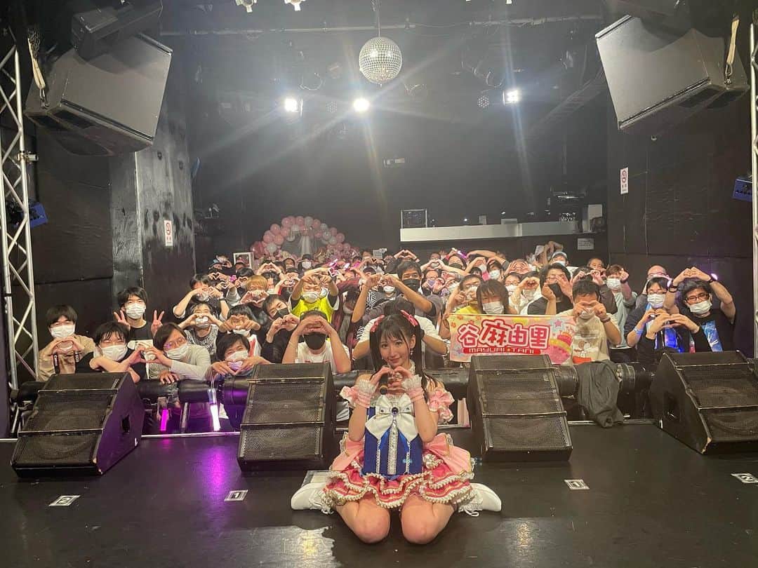 谷麻由里のインスタグラム：「2023.3.26 谷麻由里 Birthday Live 2023 ～smileykiss～  #谷麻由里生誕祭」