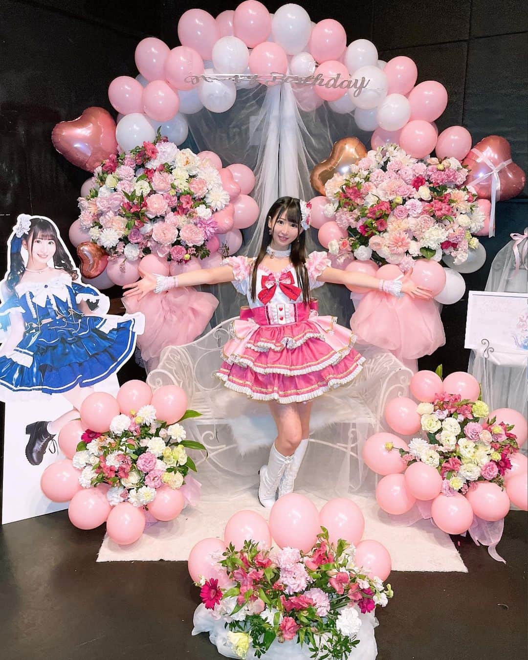 谷麻由里のインスタグラム：「2023.3.26 谷麻由里 Birthday Live 2023 ～smileykiss～ 昼公演☀️  #谷麻由里生誕祭」