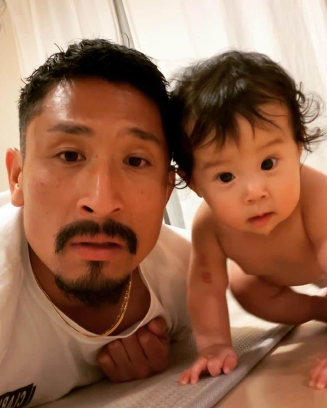 内田啓介のインスタグラム：「👨🏾‍🦱👶🏽 motivation🔥」