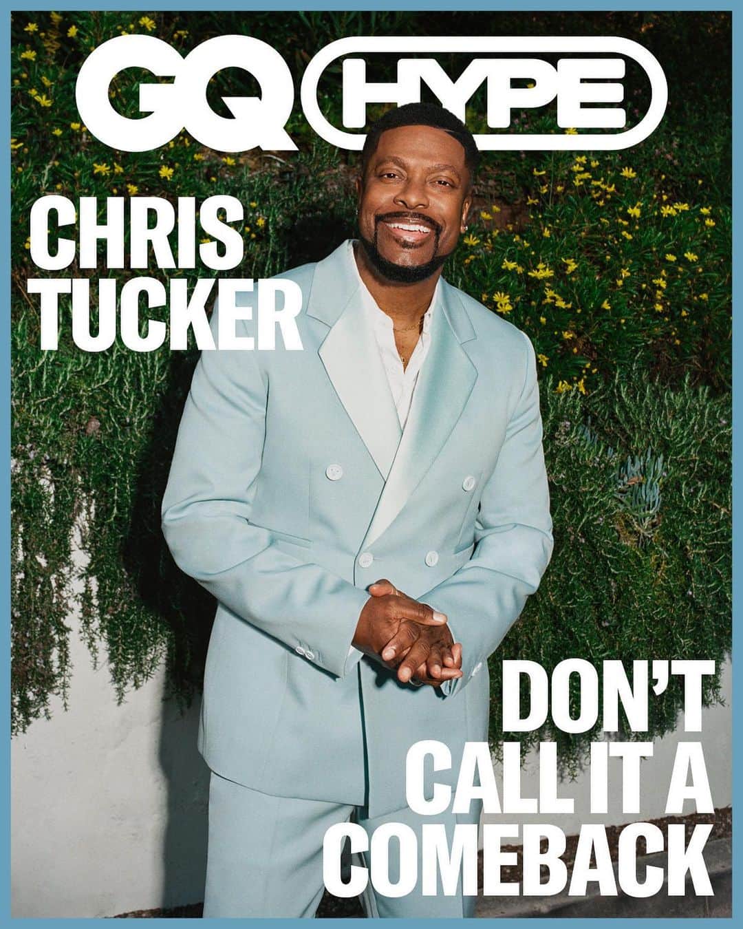 GQさんのインスタグラム写真 - (GQInstagram)「Chris Tucker became a megastar with 'Rush Hour' and then seemed to disappear from the spotlight, re-emerging every couple of years or so. Now, after the longest sabbatical of his career, the actor is coming up for Ben Affleck’s #AIRMovie, which, in @christucker’s telling, marks the beginning of a new era.   Read the #GQHYPE story at the link in bio. Written by @the_summerman. Photos by @sheekswinsalways. Styled by @jan.quammie.」4月12日 21時10分 - gq