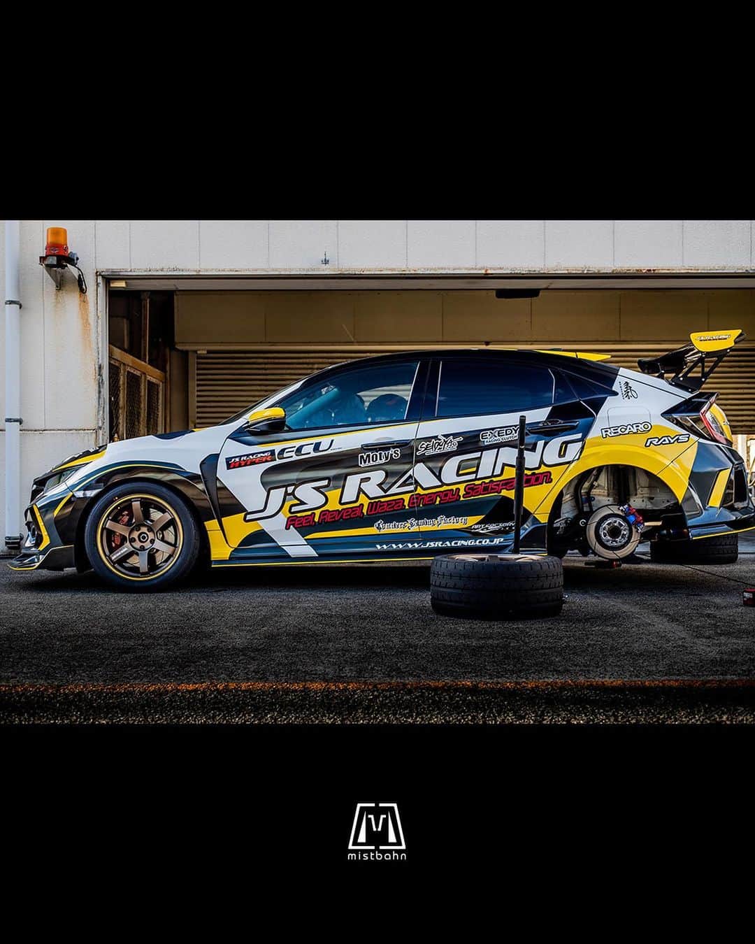 mistbahnさんのインスタグラム写真 - (mistbahnInstagram)「_ Js Racing Honda FK8 CIVIC ...