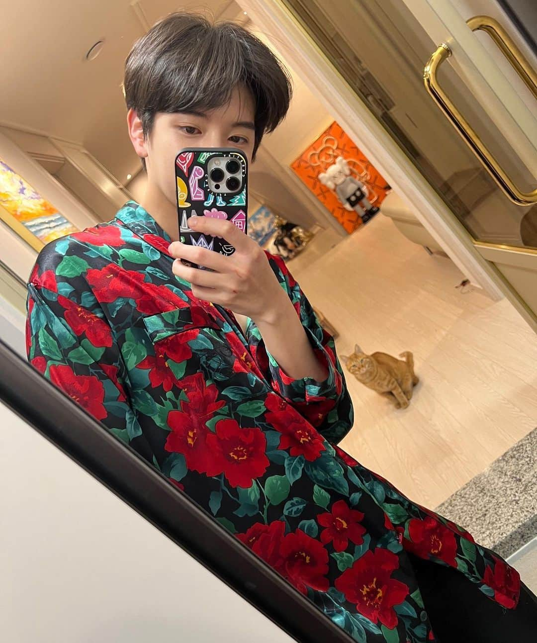 レン さんのインスタグラム写真 - (レン Instagram)「투샷실패🌹🫠」4月12日 21時27分 - mingi_choi