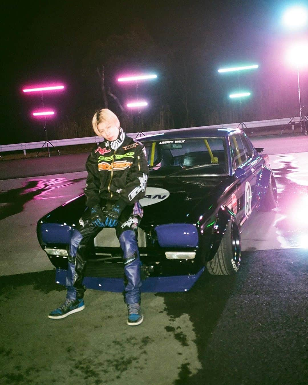 長谷川慎さんのインスタグラム写真 - (長谷川慎Instagram)「16BOOSTERZ🏎️💨✨ ma-1 design by @guccimaze #THERAMPAGE #16BOOSTERZ」4月12日 21時36分 - makoto.hasegawa.official