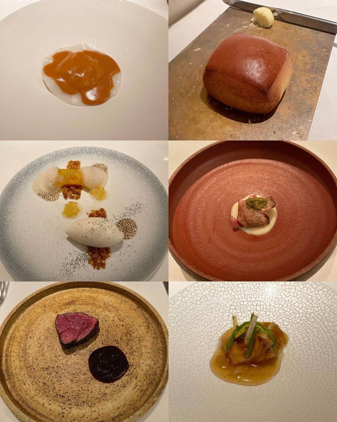 橘ハナさんのインスタグラム写真 - (橘ハナInstagram)「… ぞらとエクアトゥールでディナー🫶🏼だいすき … 麻布十番にある予約困難店 【エクアトゥール】食べログ☆4.41 … 3回目のエクアトゥールだけど シェフが変わったからかな？🤔 今回が1番料理美味しかった！ … 来月のディナーもたのしみっ … #エクアトゥール #麻布十番 #麻布十番グルメ #フレンチ #イノベーティブ #食べログ #食べログ高評価 #食べログ4超え #予約困難店」4月12日 15時49分 - han.62.so