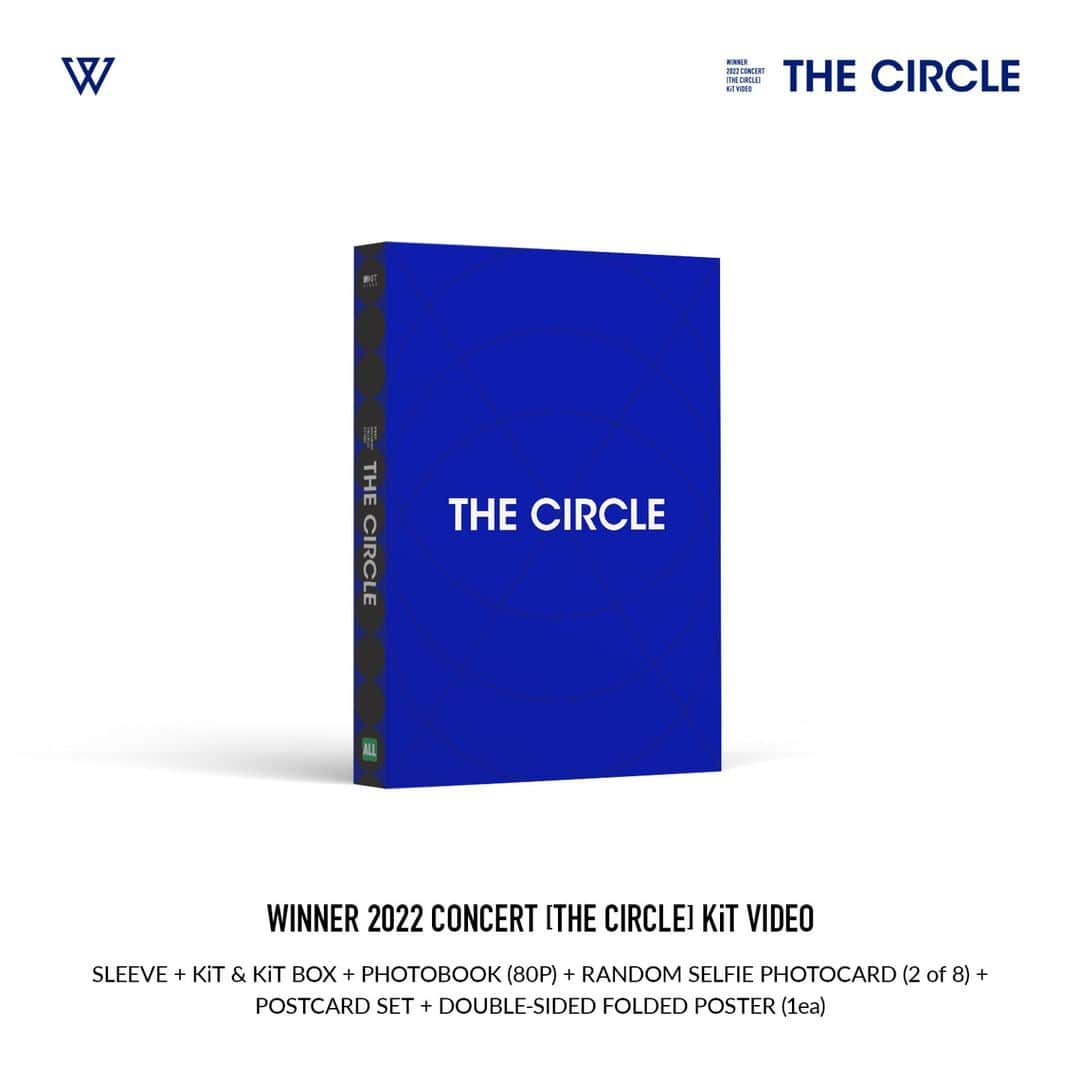 WINNERのインスタグラム：「WINNER 2022 CONCERT [THE CIRCLE] KiT VIDEO  🔈https://weverse.io/winner/notice/13059 ✅https://www.ygselect.com/product/list.html?cate_no=31  #위너 #2022 #WINNER #CONCERT #THECIRCLE #KiTVIDEO #20230424 #RELEASE #YG」