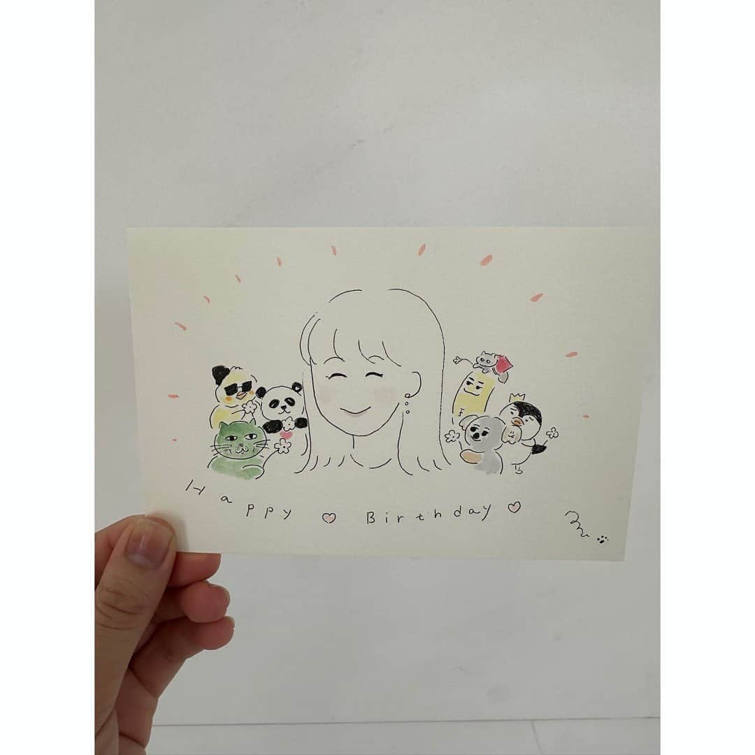 林美桜さんのインスタグラム写真 - (林美桜Instagram)「. いつもあたたかく応援してくださる イラストレーターのうえのさん @wanuhaha  から似顔絵をいただきました🙇‍♀️ なんてかわいいんだ😭くぅ🥹💕 周りには#2PM のキャラクターZooPM 私はいつもワヌ山ちゃん @wanuyama  に癒されて日々生きておりますワヌ🙏」4月12日 17時06分 - miou0hayashi