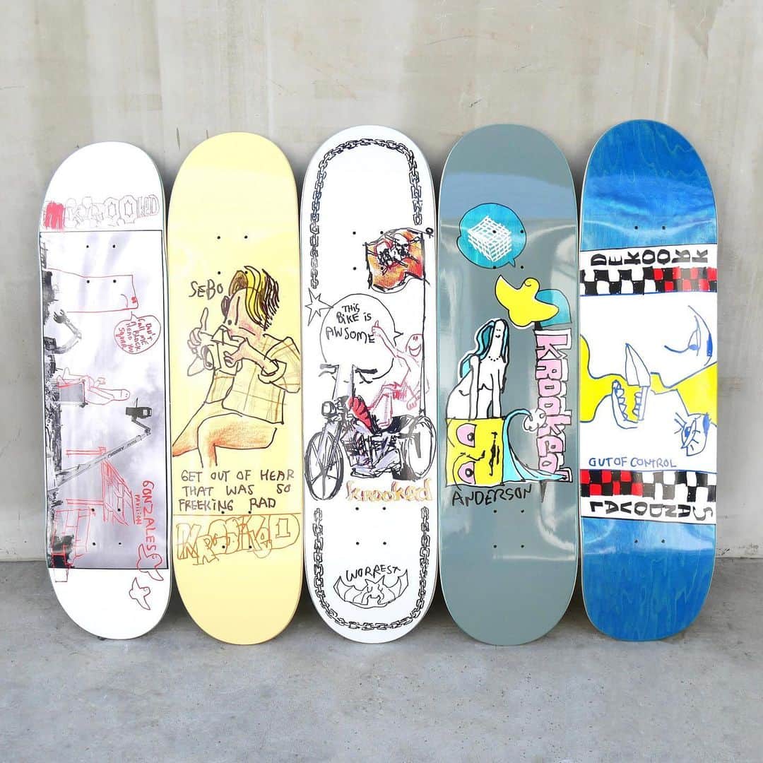 のインスタグラム：「@krooked から🆕デッキ入荷しました‼️  CALIFORNIA STREET 東京都渋谷区代官山町7-3 Tel 03-3461-9725 Store Hours 12:00 ~ 19:00 通販 : 17時までのご注文で即日発送 年中無休(12/31 ~ 1/3 を除く)  @krooked  #krooked #クルキッド #skateboard #skateboarding #skater #カリフォルニアストリート #カリスト #スケートボード #スケボー #スケーター #californiastreet #calst」