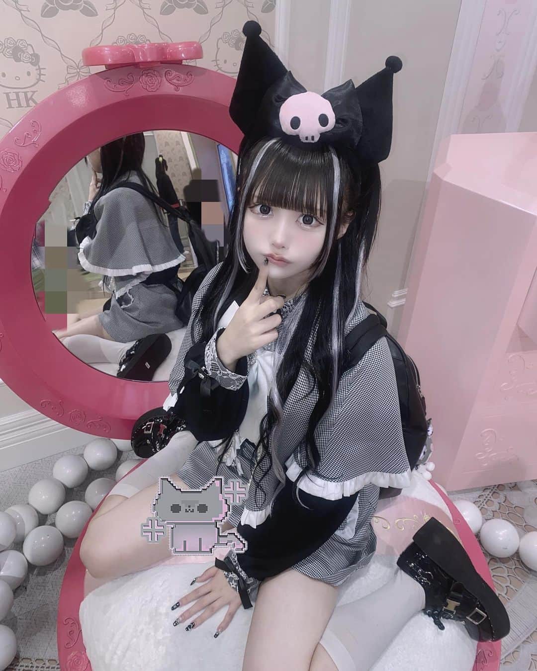 黒栖まゆきのインスタグラム：「^_− ☆」