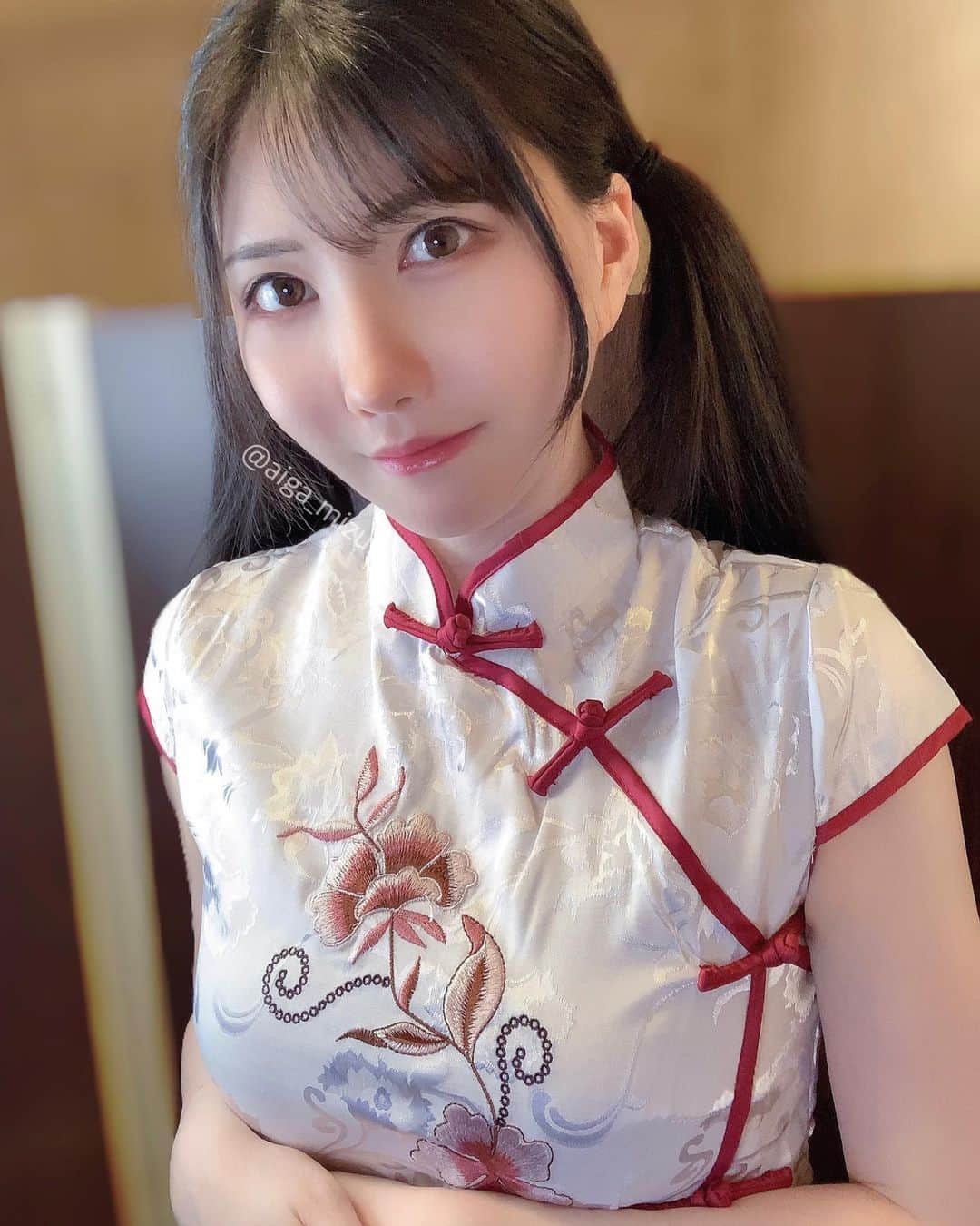 藍芽みずきさんのインスタグラム写真 - (藍芽みずきInstagram)「China dress」4月12日 18時04分 - aiga_mizuki