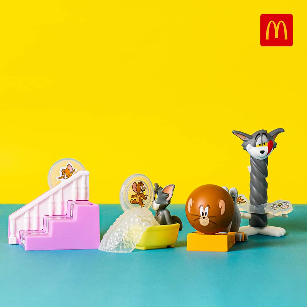 McDonald's Philippinesさんのインスタグラム写真 - (McDonald's PhilippinesInstagram)「Feeling mischievous? 😜Let your kids unleash chaos with Tom and Jerry in our newest Happy Meal Collection! Order now via McDelivery!」4月13日 11時08分 - mcdo_ph