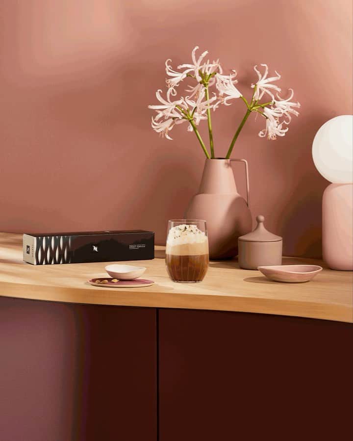 Nespressoのインスタグラム：「The Barista Creations are a curated coffee range at your fingertips – the only question now is, what will you create?  #Nespresso  #NespressoVertuo #NespressoCreativeCups」
