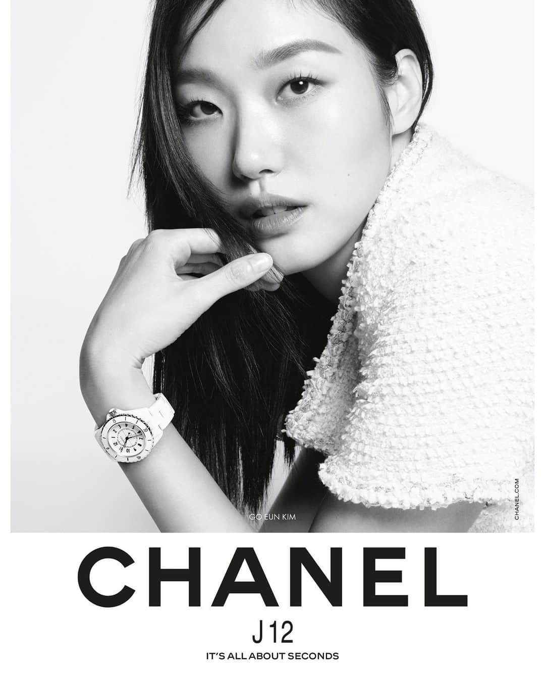 キム・ゴウンさんのインスタグラム写真 - (キム・ゴウンInstagram)「@chanelofficial 🤍  #J12 #CHANELWatches #ItsAllAboutSeconds」4月12日 19時39分 - ggonekim