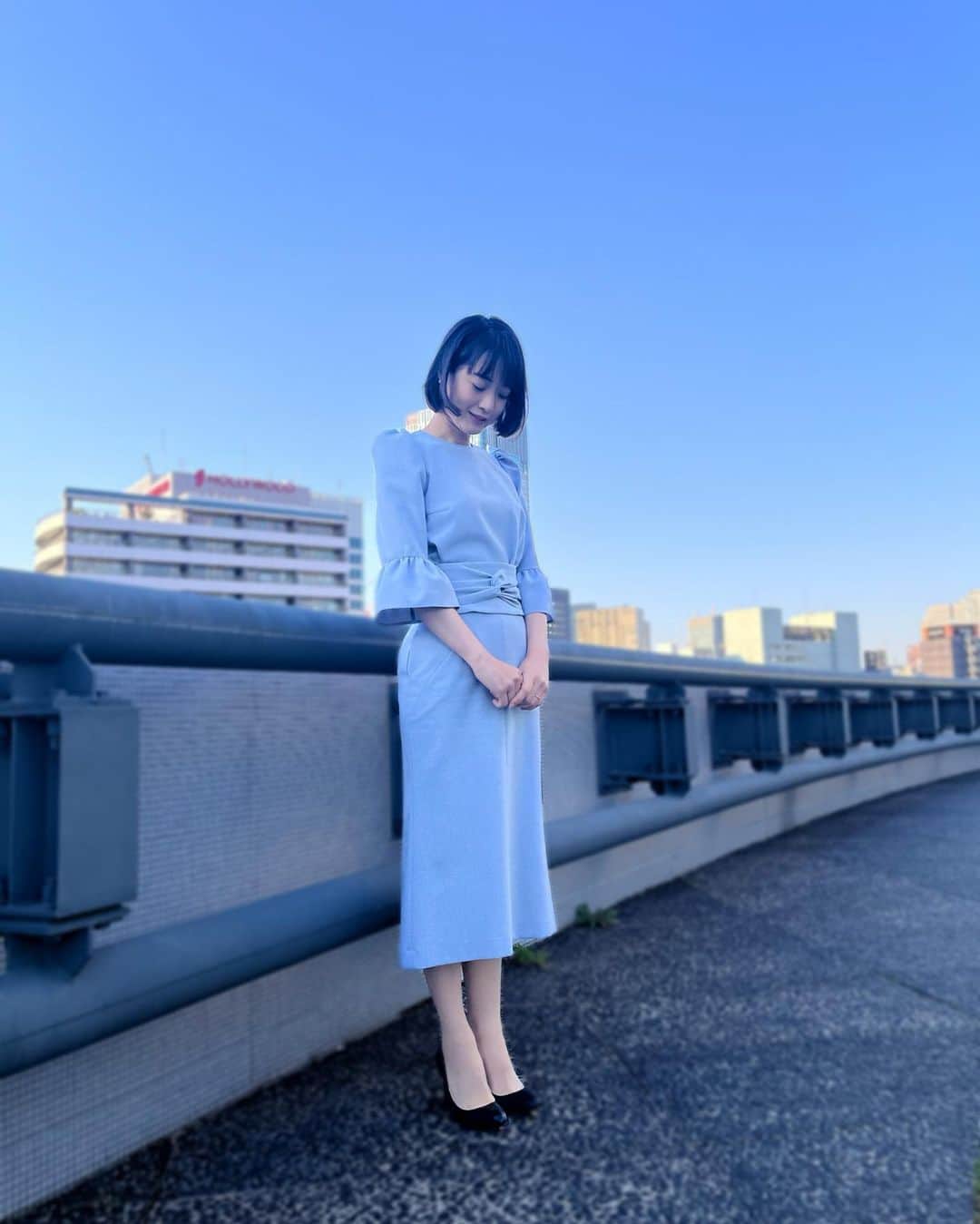 八木麻紗子さんのインスタグラム写真 - (八木麻紗子Instagram)「. この日はほぼ空に溶け込んでいた。  #空色 #skyblue」4月12日 20時00分 - yagi_masako