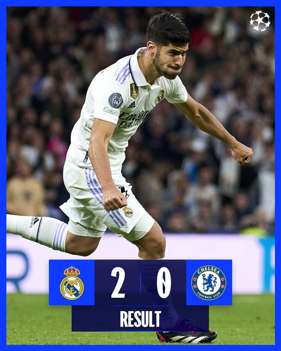 UEFAチャンピオンズリーグさんのインスタグラム写真 - (UEFAチャンピオンズリーグInstagram)「Asensio & Benzema put Madrid in control 👊   #UCL」4月13日 6時02分 - championsleague