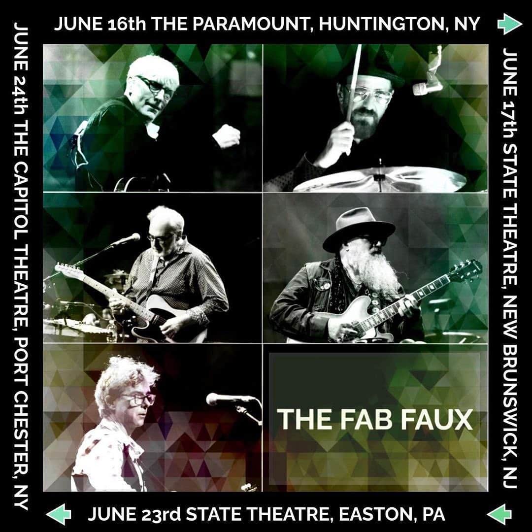 ウィル・リーのインスタグラム：「Come see us! #thisboyslife  THE FAB FAUX SPRING FLING 2023 JUNE 16TH - HUNTINGTON, NY JUNE 17TH - NEW BRUNSWICK, NJ JUNE 23RD - EASTON, PA JUNE 24TH - PORT CHESTER, NY  thefabfaux.com」