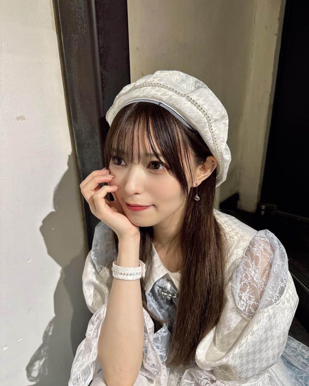 新井椎夏さんのインスタグラム写真 - (新井椎夏Instagram)「ベレー帽かわちい👒」4月12日 23時11分 - elsy_shiina