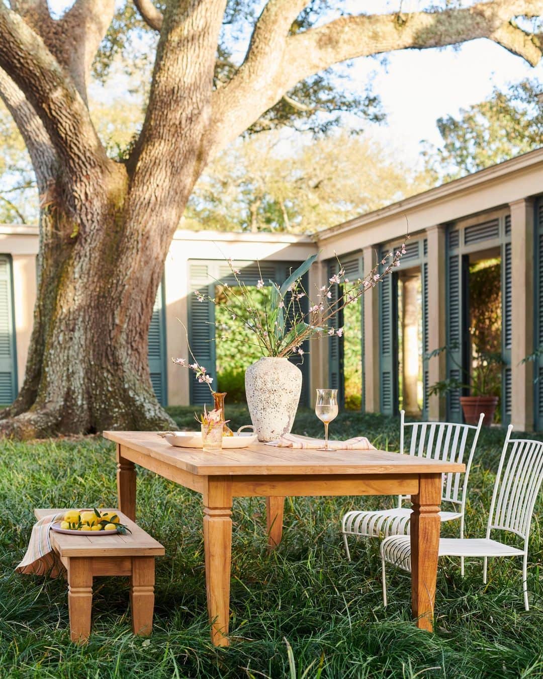 Anthropologieのインスタグラム：「Out is BACK! ☀️ Which @shopterrain outdoor setup suits your backyard style? [let us know in the comments, then tap the link in bio to prep your patio]」
