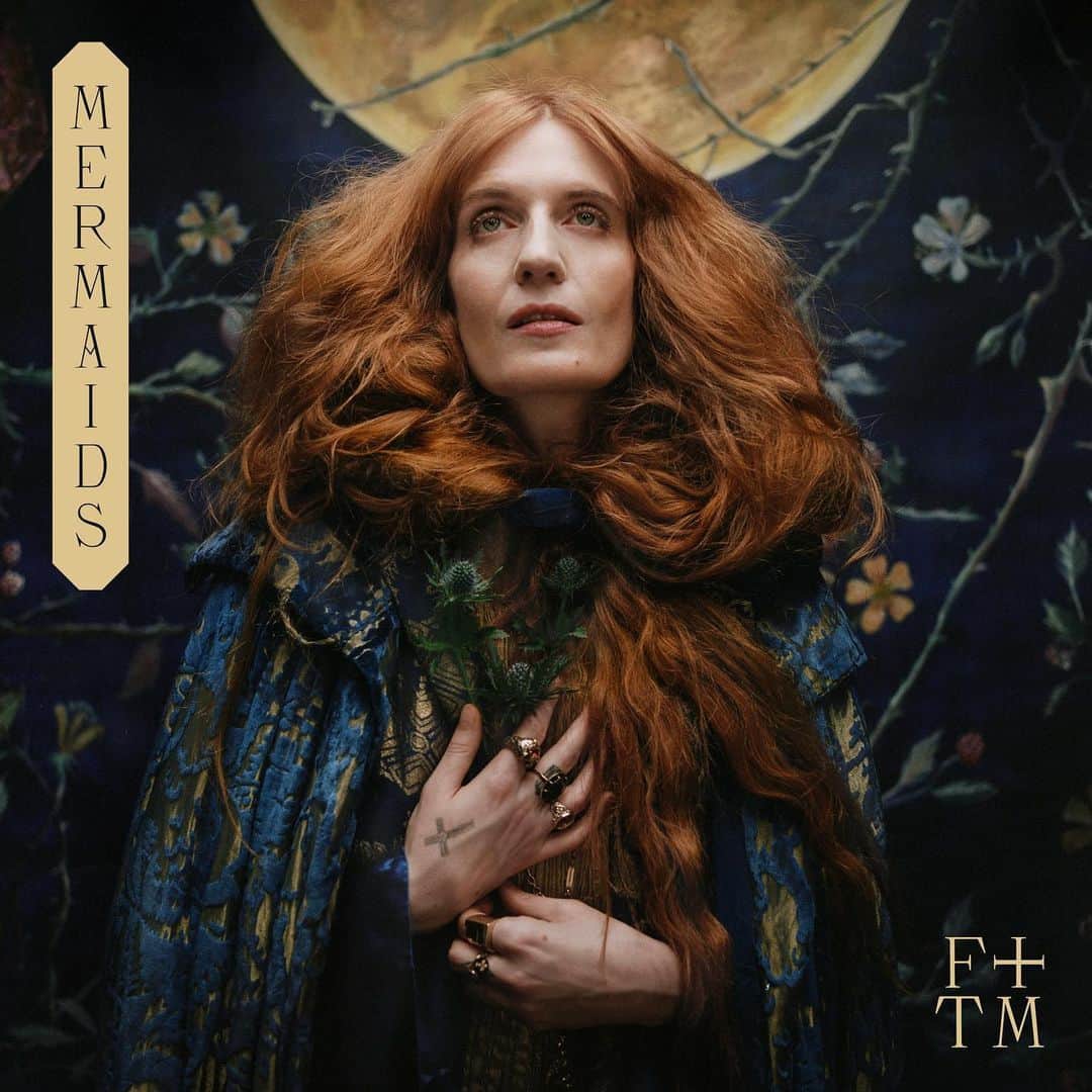 のインスタグラム：「Mermaids 🧜‍♀️ April 21, pre-save link in stories  Artwork by @autumndewilde @thunderwingstudio」