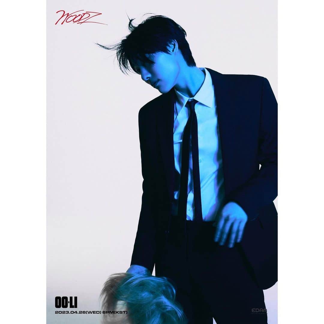 スンヨンのインスタグラム：「WOODZ [OO-LI] PROJECT  WOODZ 5th Mini Album [OO-LI] Concept Teaser : OO-LI Ver.  2023.04.26(Wed.) 6PM(KST)  #WOODZ #우즈  #WOODZ_5th_Mini_Album #OO_LI  #OO_LI_PROJECT #우리_프로젝트」