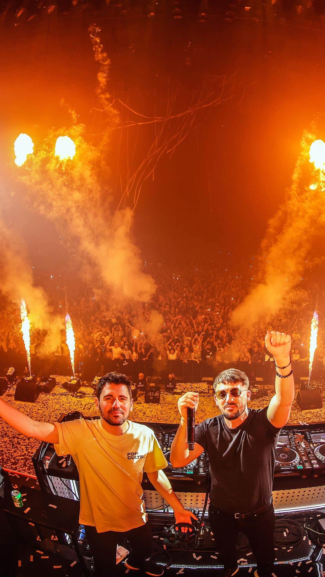 Dimitri Vegas & Like Mikeのインスタグラム：「Still pumped from last weekend🔥🤯」