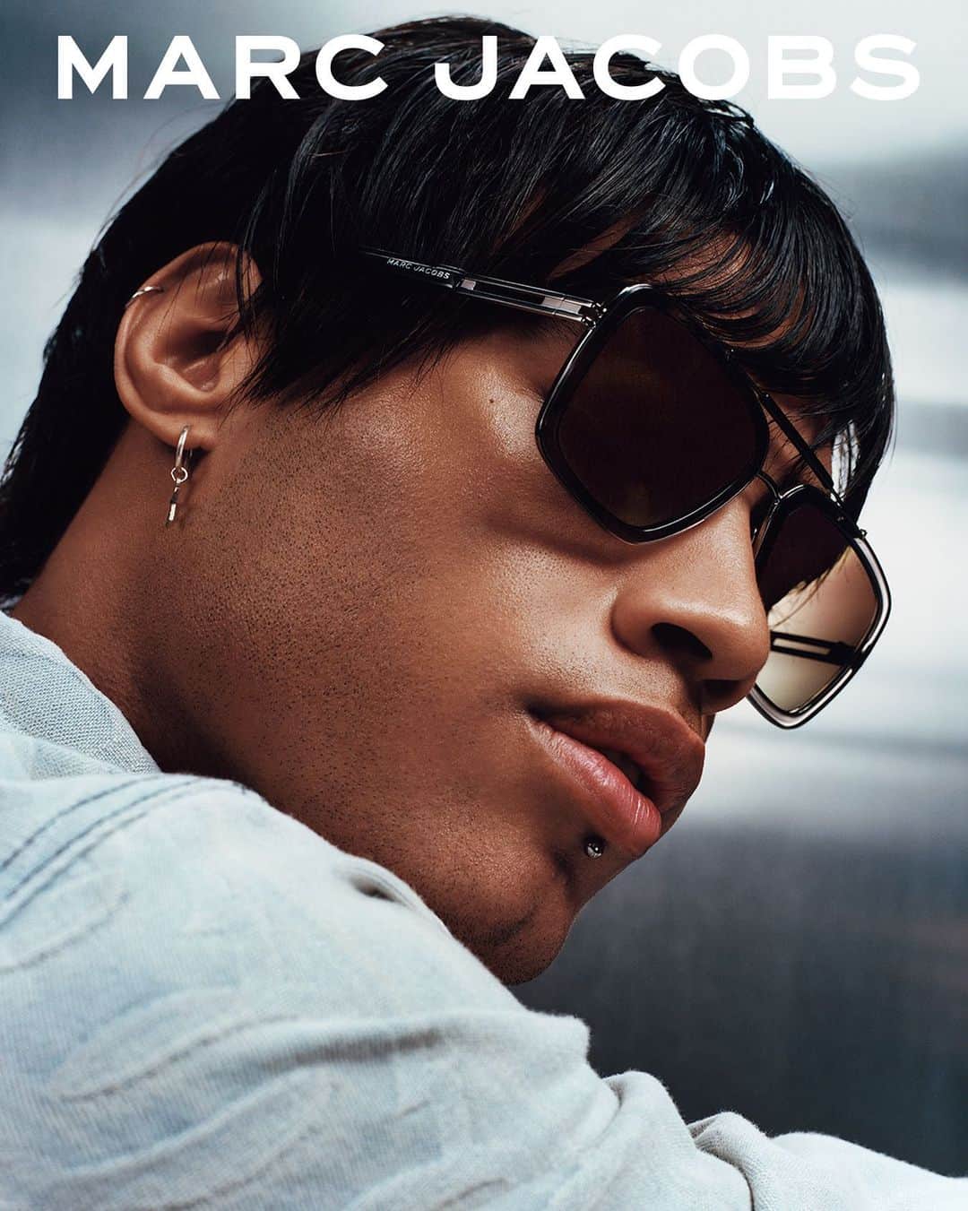 Marc Jacobsのインスタグラム：「Ecco2k in Marc Jacobs Spring 2023 Eyewear.  Shot by Harley Weir.」