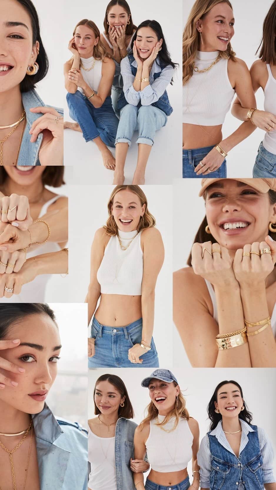 ベン・ワッツのインスタグラム：「Vibe check from @kbhjewels last week @imichelledantas @larissahuber @elizabethwood.3 🎥 @eriknswain @kimberlybhaisch styling @xgabriela @jodieboland @adammaclay big up @jackstudios #bts #nyc #benwatts #setvibe #family #friends」