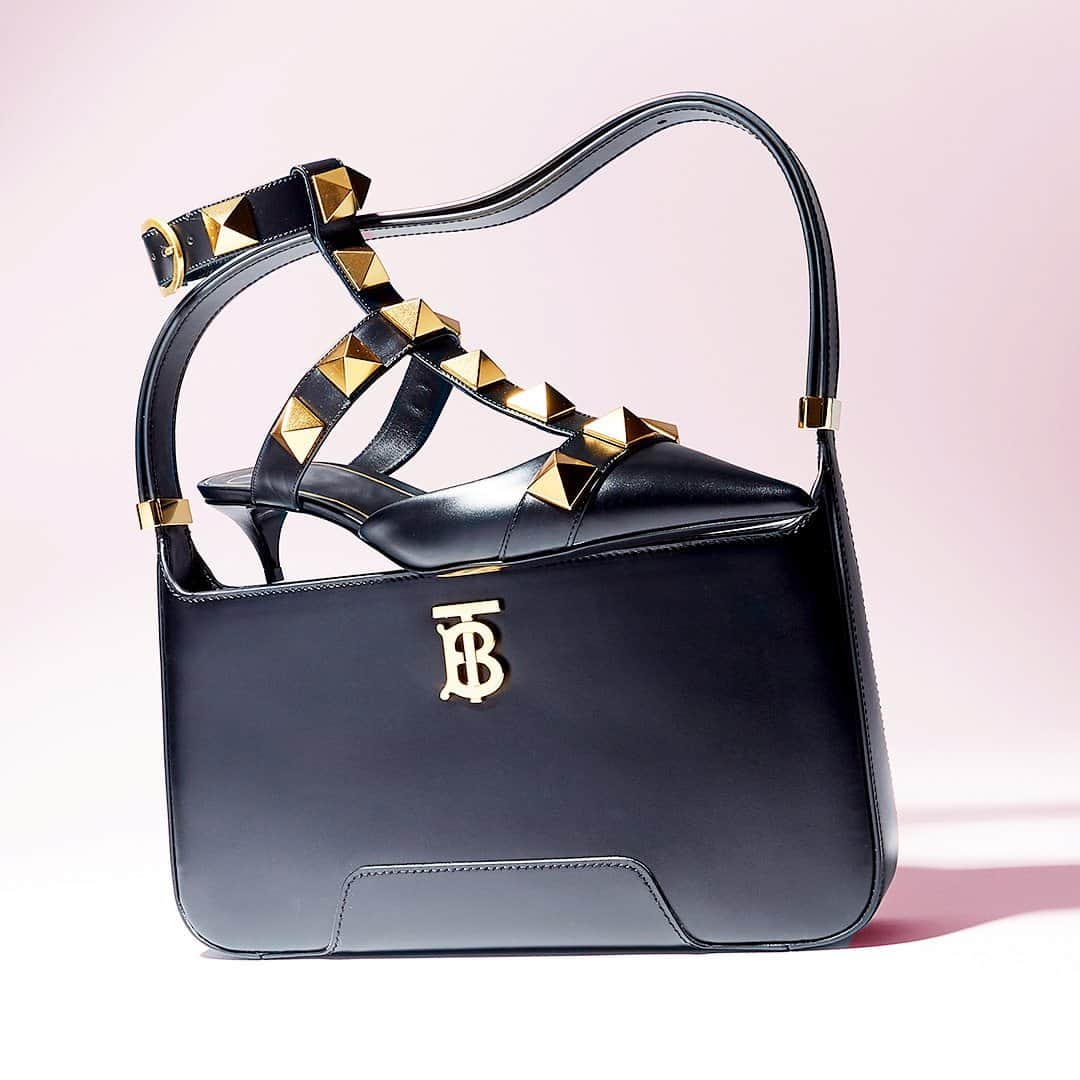 GILTのインスタグラム：「Because we know it’s your favorite color. Tap to shop #Valentino and #Burberry.」