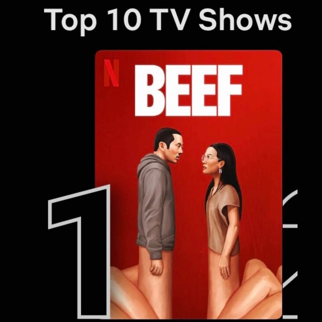 アシュレイ・パークさんのインスタグラム写真 - (アシュレイ・パークInstagram)「❤️‍🔥BEEF is #1 show on @Netflix!! this was a special one to be part of, a huggge thanks to everyone who’s watched and major congrats to our entire filming family :)」4月13日 0時31分 - ashleyparklady