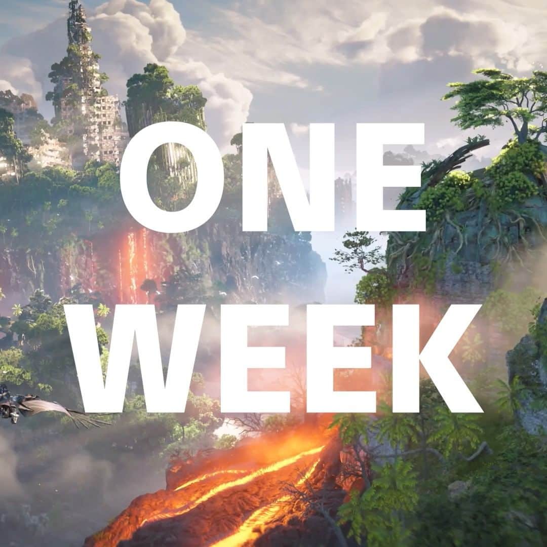 PlayStationのインスタグラム：「One week until Aloy travels to a dangerous new region south of the Tenakth Clan Lands.   Horizon Forbidden West: Burning Shores arrives April 19.」