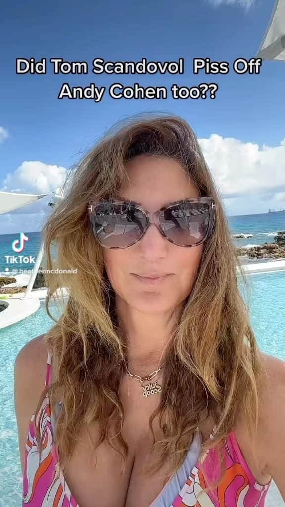 ヘザー・マクドナルドのインスタグラム：「Tom Sandoval did an interview #vanderpumprules #pump #vpr #bravo #juicyscoop #comedy #cheating  #affair #tomsandovol #relationship」