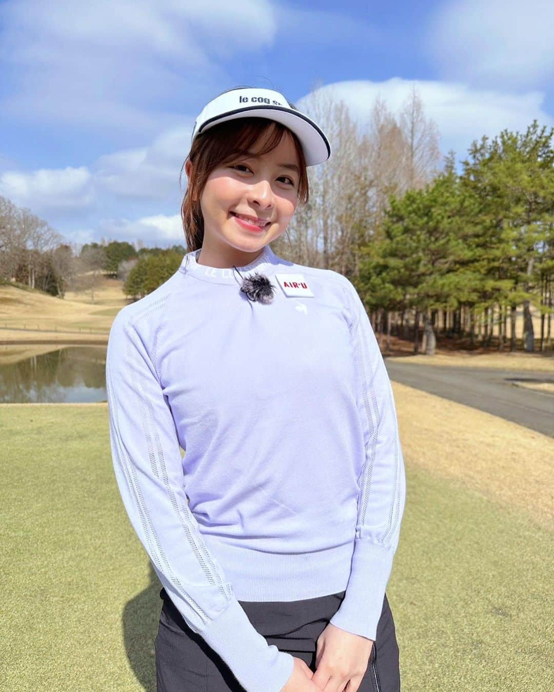 なみきさんのインスタグラム写真 - (なみきInstagram)「今回のウェアは @lecoqgolf_jp ！ ポイントは春らしいこのパープルの春ニットですが、全体的にスポーティーかつ大人コーデ目指したコーデにしてみました☺️ 上に淡い色の春色をいれて、他の小物を黒や白でしめるとちょうどよいバランスに！ またこのスカート形も綺麗！ ・ ・ #golf #GOLF #ゴルフ #ゴルフウェア #ゴルフウェアコーデ #lecoque #ルコック #pr #ゴルフ女子」4月13日 1時23分 - namiki_golf