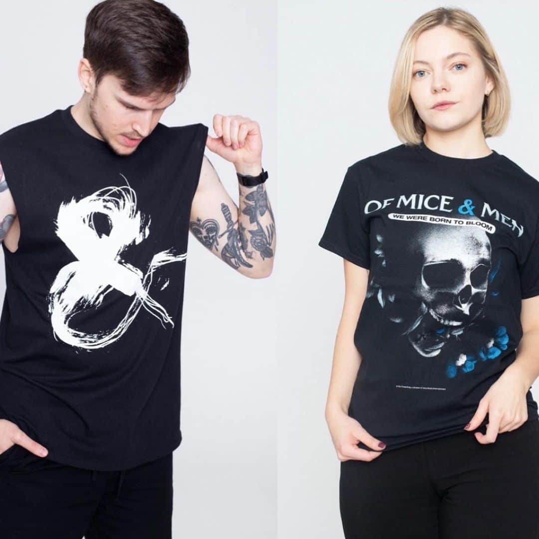 Of Mice & Menのインスタグラム：「UK/EU fans also get 20% off all merch in our @impericonuk @impericonde store! Use code "OMAM23" at checkout thru April 30th!」