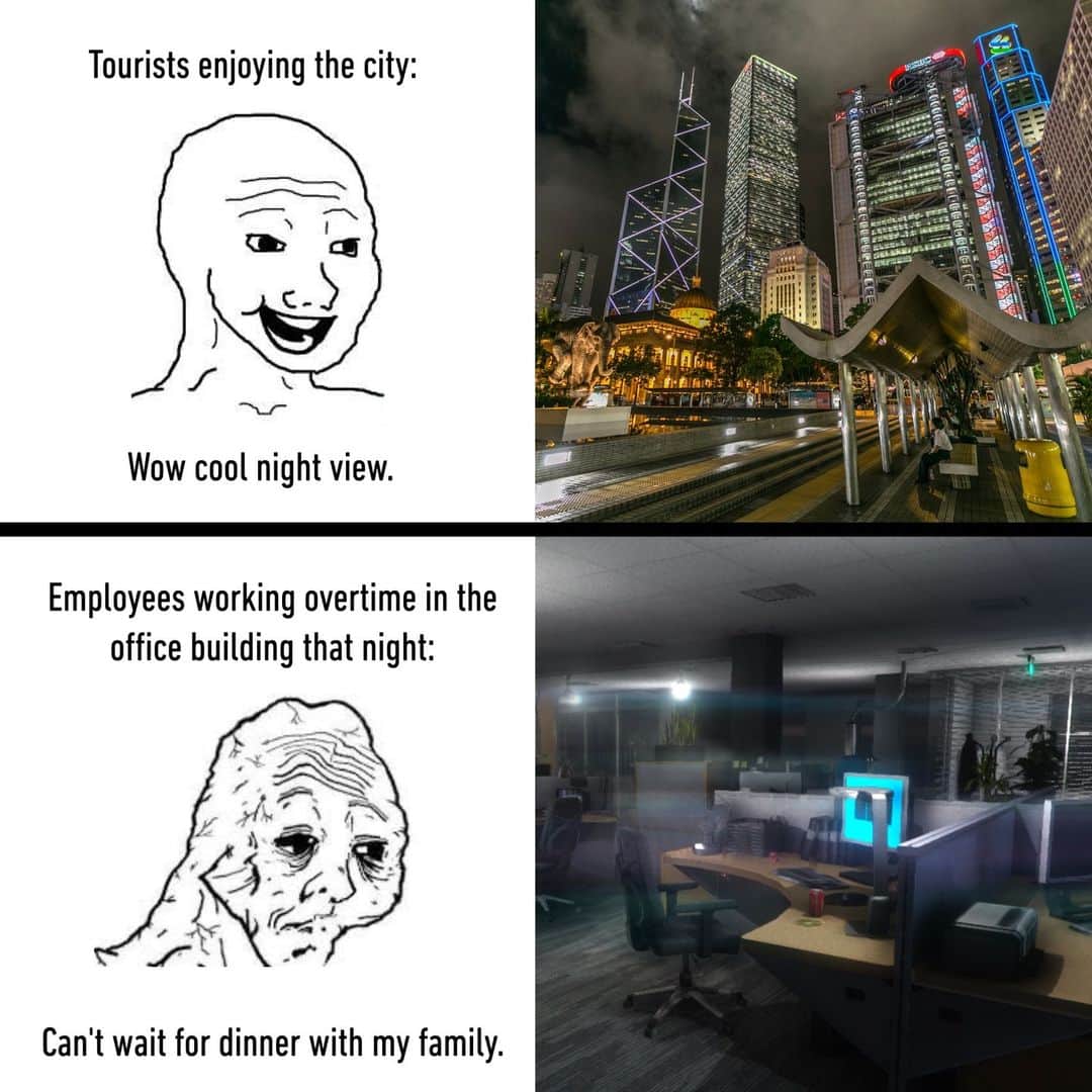 9GAGさんのインスタグラム写真 - (9GAGInstagram)「and won't get paid for those extra hours😢  - #tourist #workers #travel #job #memes #9gag」4月13日 2時00分 - 9gag