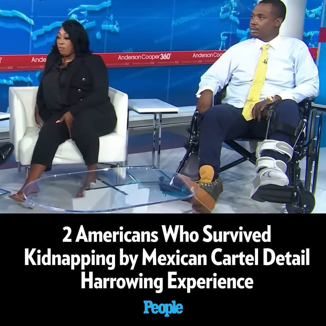 People Magazineさんのインスタグラム写真 - (People MagazineInstagram)「Latavia Washington McGee and Eric Williams spoke with CNN and revealed grizzly details of how they were captured and the final moments of their two friends who were slain. Read the full story at the link in our bio. | 📷: CNN/Youtube」4月13日 2時09分 - people